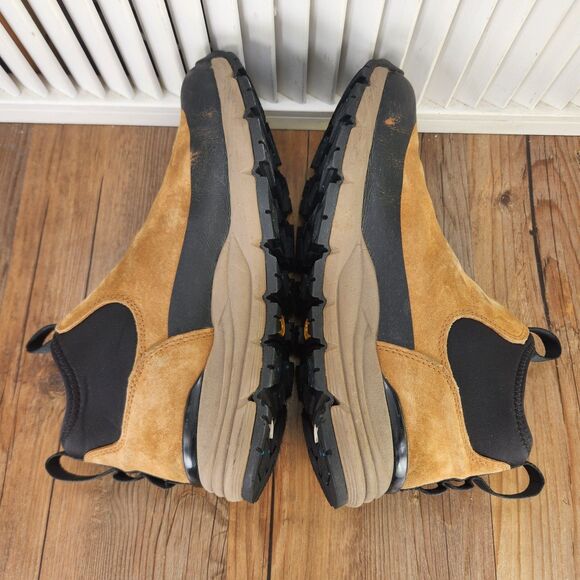 Danner Arctic 600 5" 200g Chelsea Boots Mens Sz 9 Brown Suede Waterproof Vibram - Picture 6 of 9